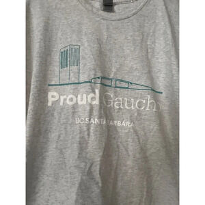 UC Santa Barbara Proud Gaucho Mens Graphic T Shirt Sz XL University California
